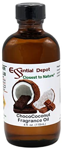 Chocococonut Fragrance Oil – 4 oz – Supplied in 4 oz. Amber Glass Bottle with Bl