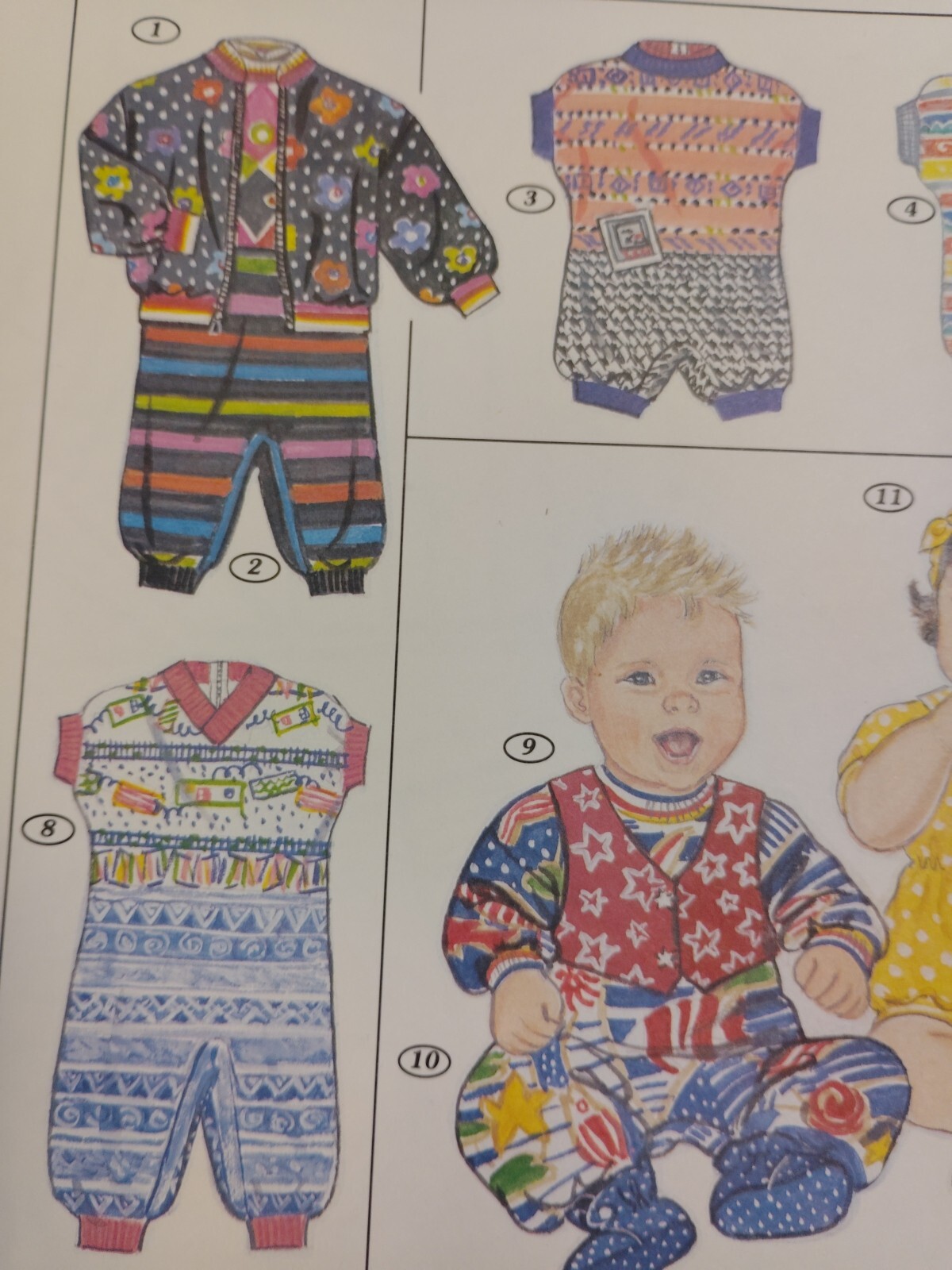Romper Jumper Preemie – 18M NO JACKET Sunrise Designs 241 Sewing Pattern CUT