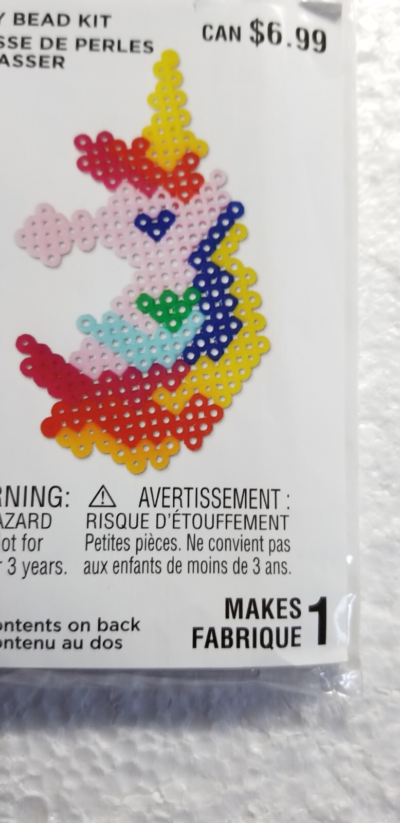 Unicorn Melty Bead Kit Creatology Ages 6 Years+ Multicolor Kit Kid Craft