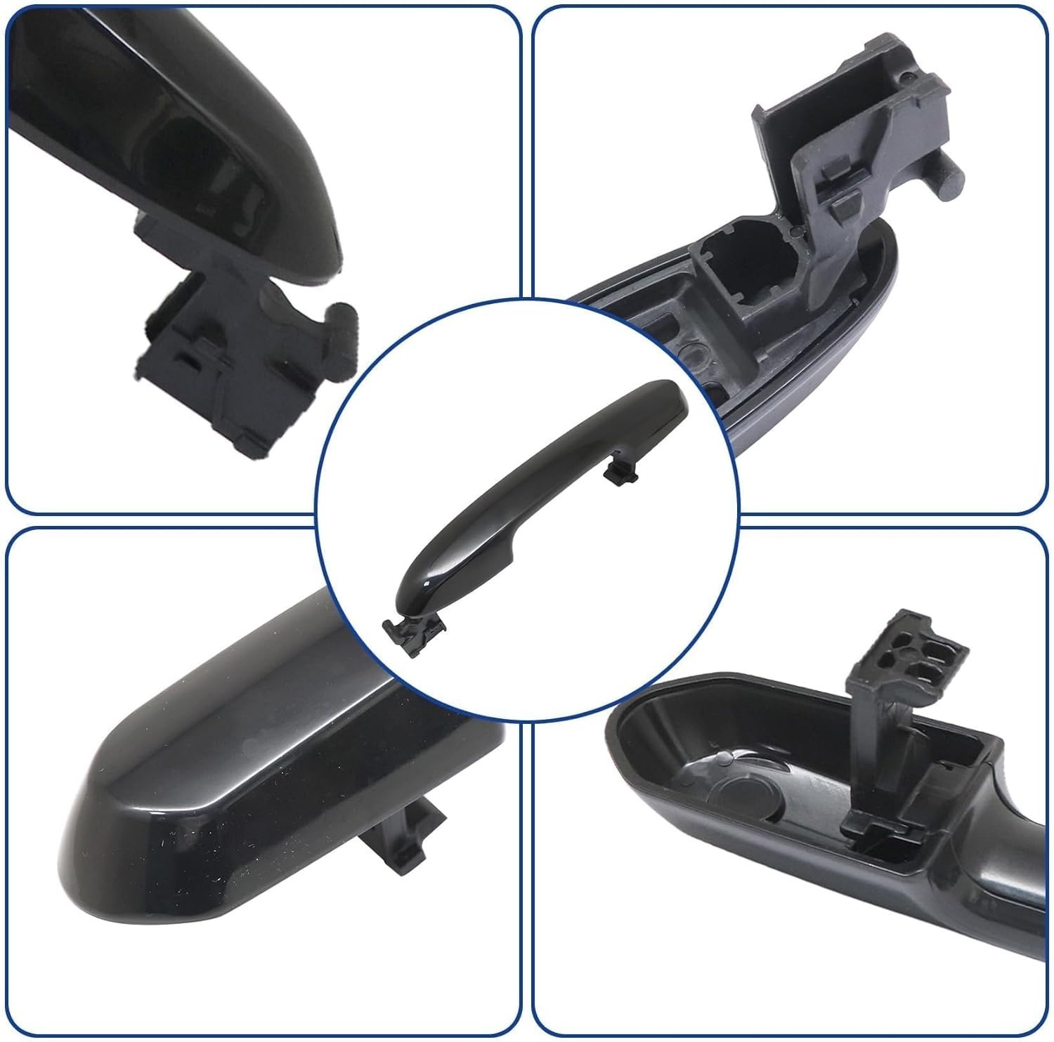 Exterior Door Handle Rear Left Driver or Right Passenger for Toyota Rav4 2017-20