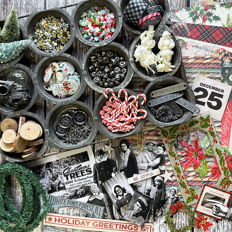 Tim Holtz® Christmas Idea-ology, Dies, Stamps and more 2022 and older…
