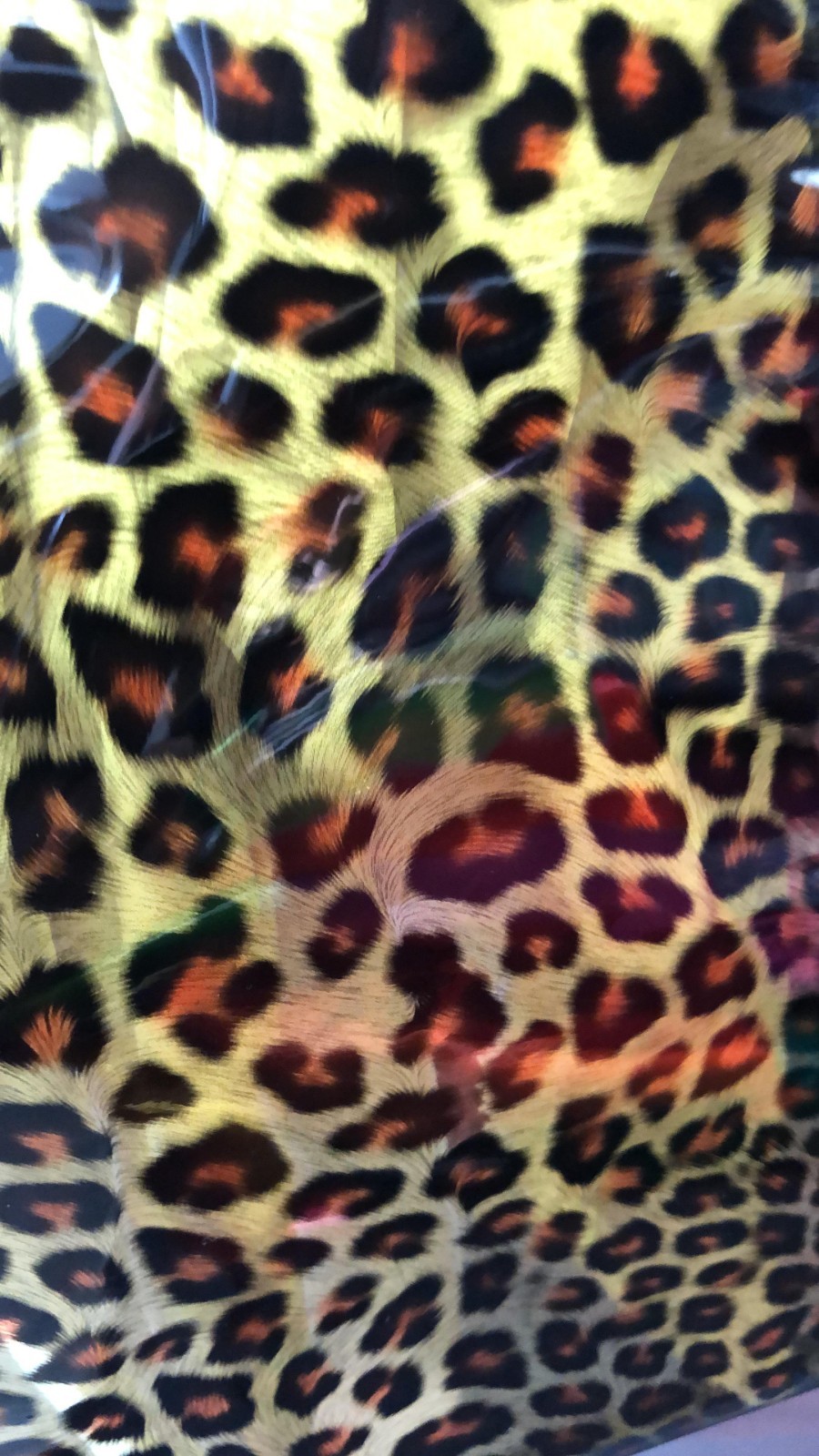 Animal Skin Printed Transparent Vinyl for Multi-Purpose DIY USA Seller