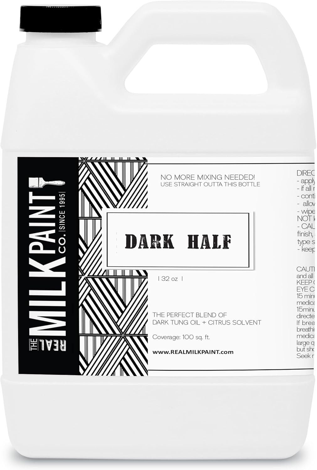 Food Safe Dark Half Tung Oil & Orange Peel Oil – 32oz Wood Finish