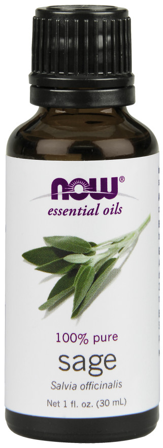 Sage (100% Pure), 1 oz – NOW Foods Essential Oils