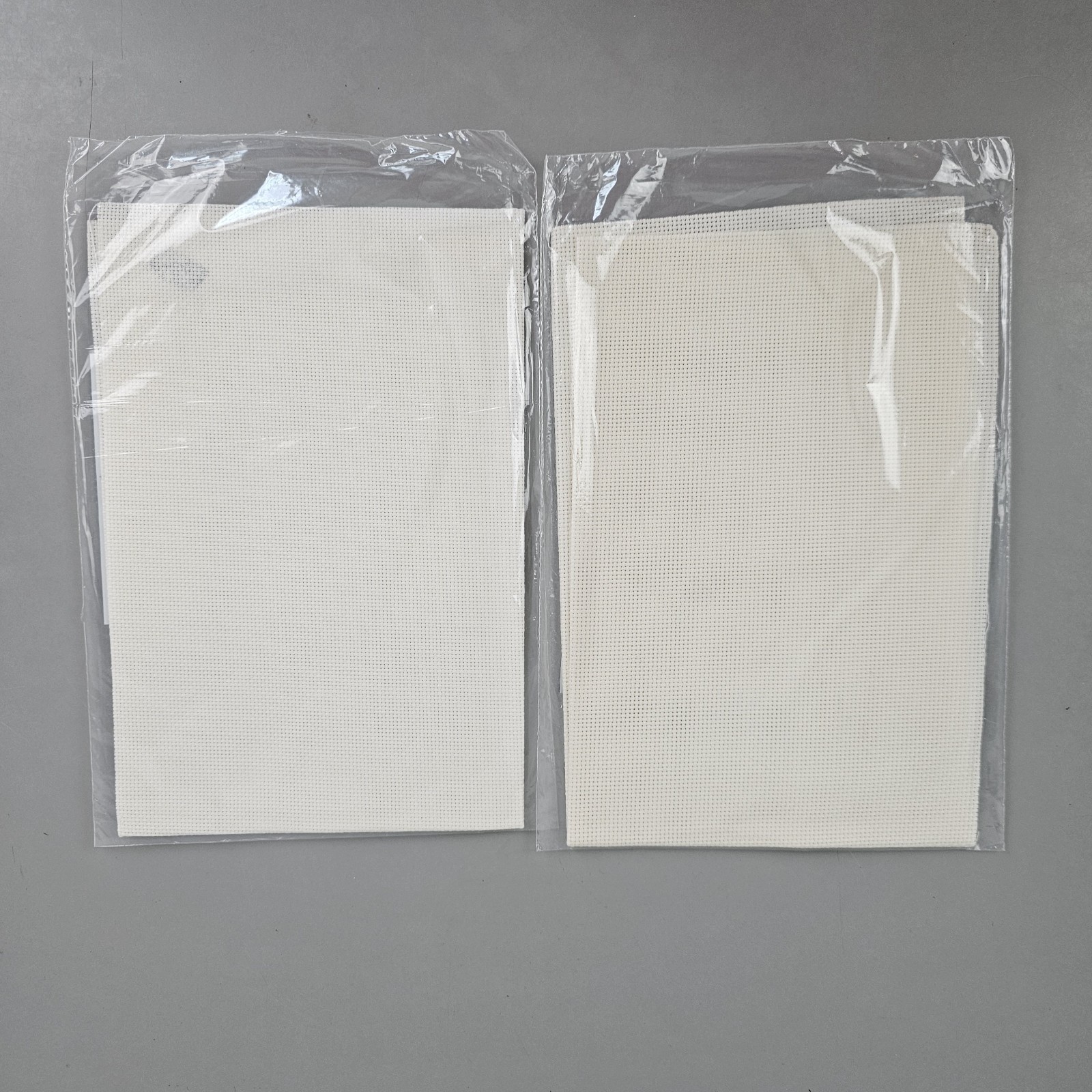 Lot Of 7 Value Pak Cross Stitch Fabric 1 Piece 12×18 – 18 Ct Aida