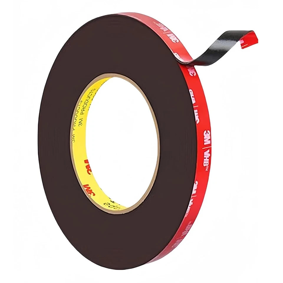 15ft 1/4″ Double Sided Tape Heavy Duty 3M VHB Adhesive Waterproof Auto Acrylic