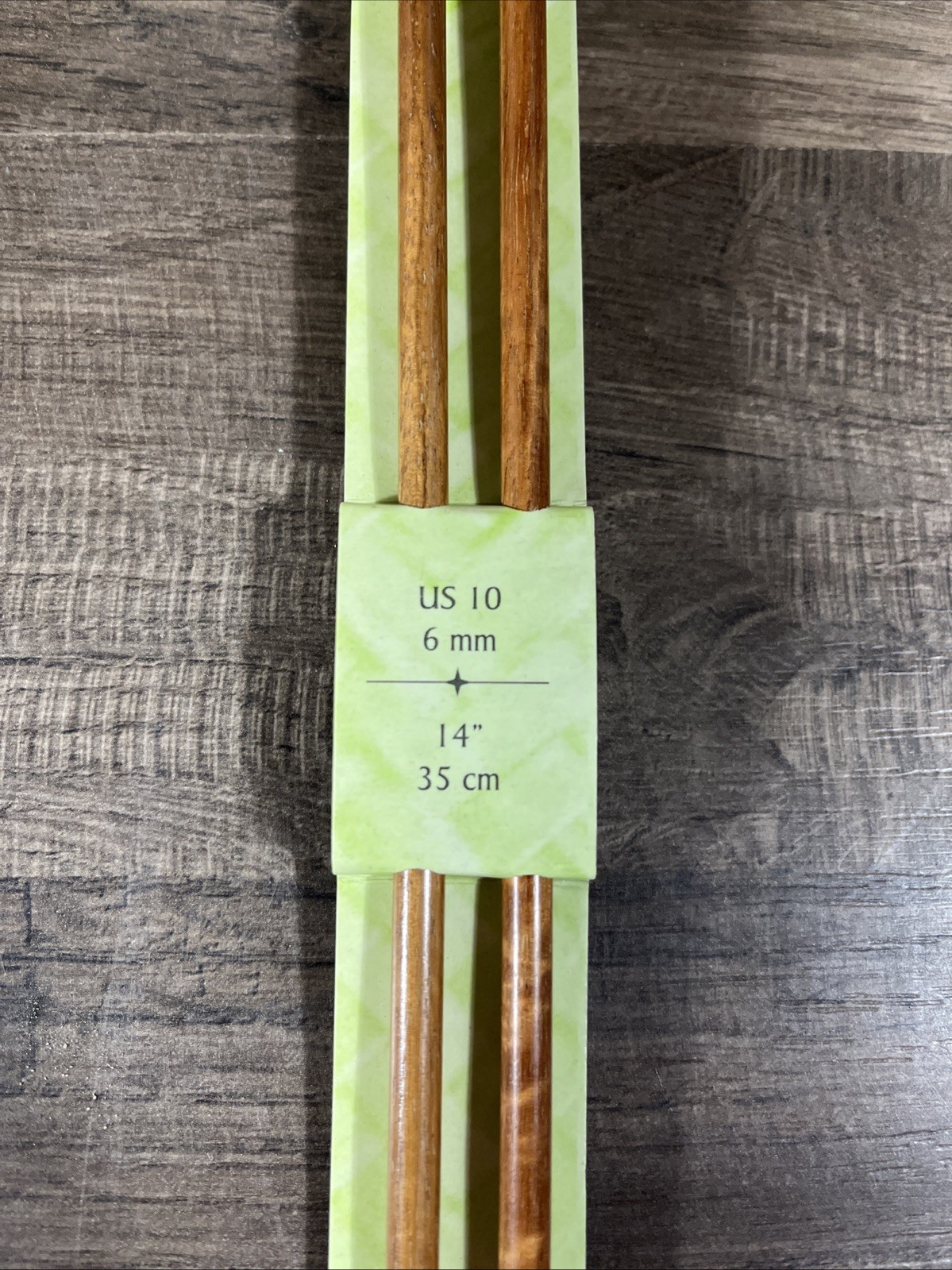 Lantern Moon 14″ Rosewood Single Point Knitting Needles US 10 (6mm)