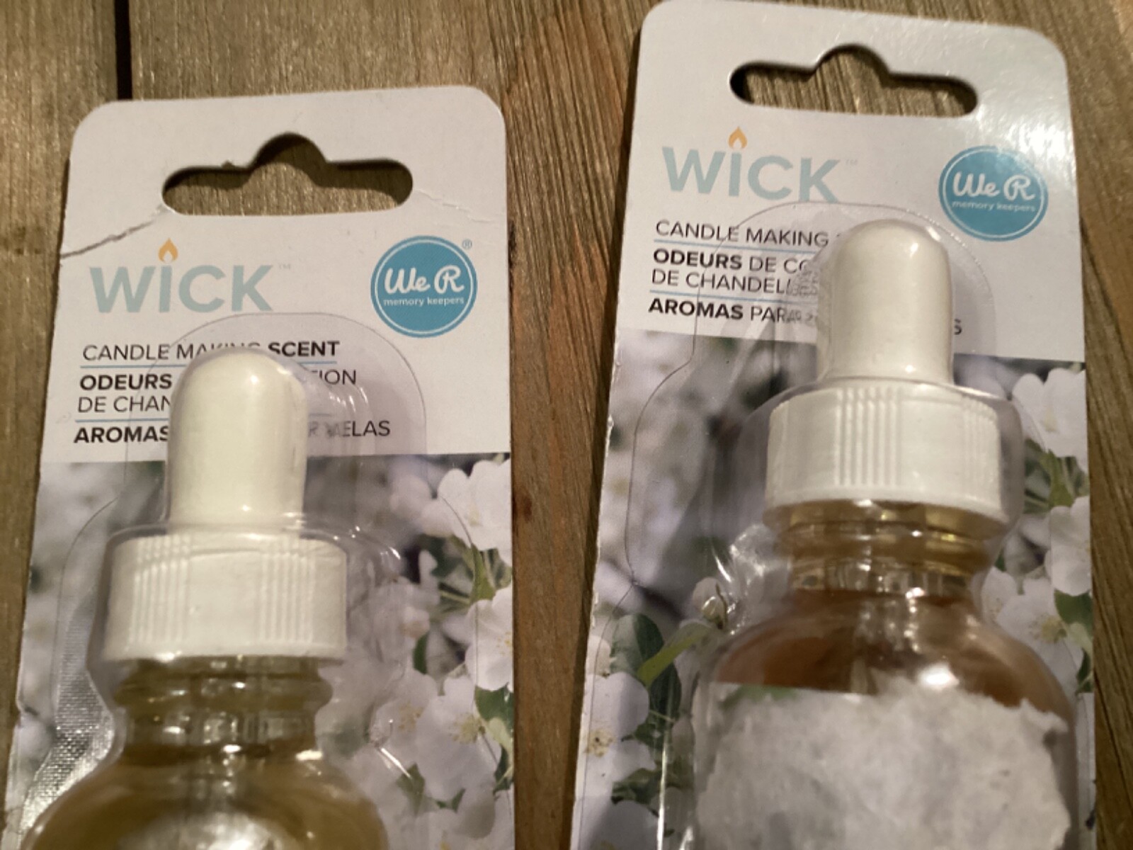 Wick Candle Making Scent 1 fl oz (30 ML ) Jasmine Scent~ Lot of 2~