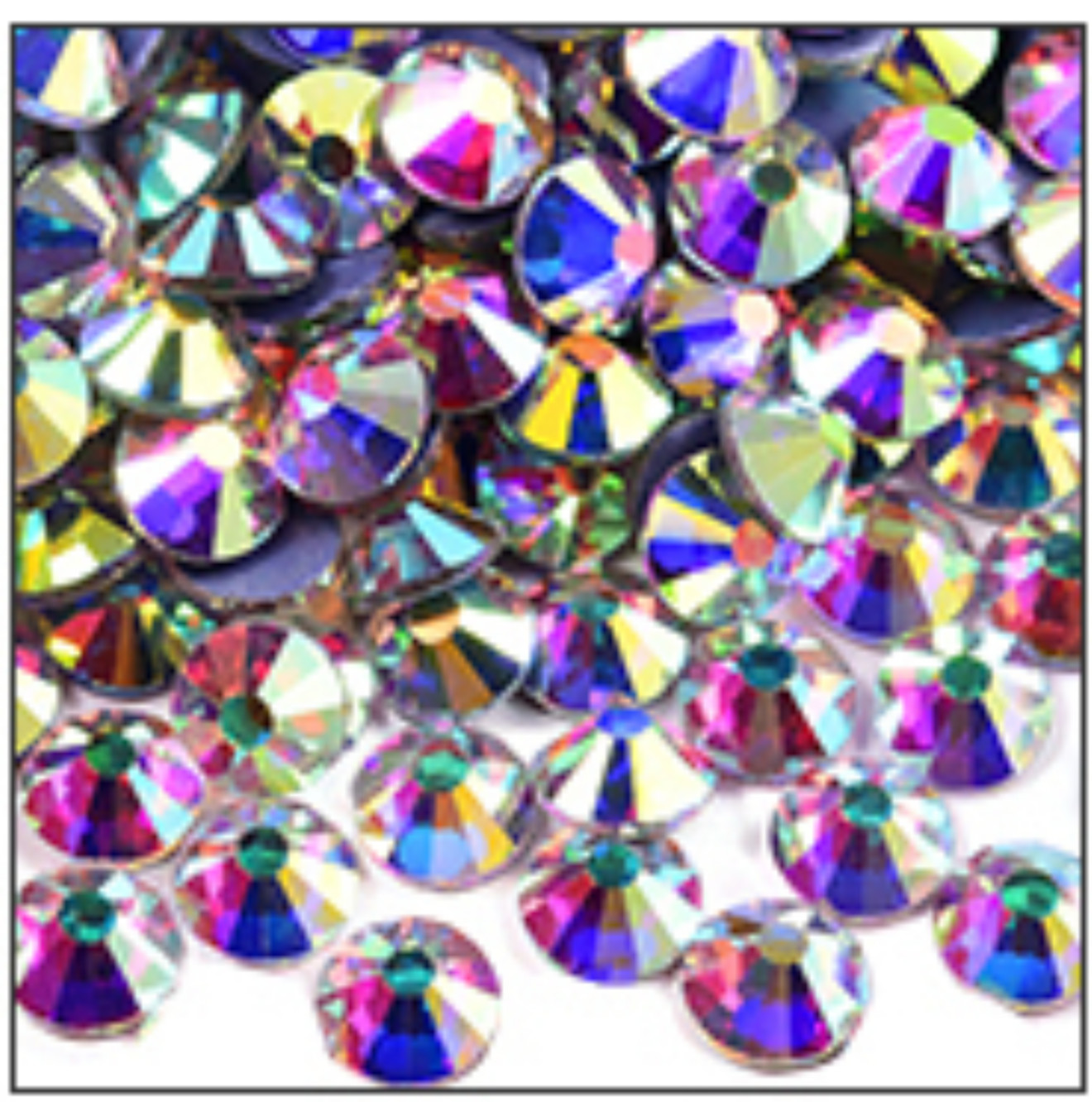 1500 HOTFIX Iron On Rhinestones 6ss, 10ss, 16ss, 20ss and 300pc 30ss