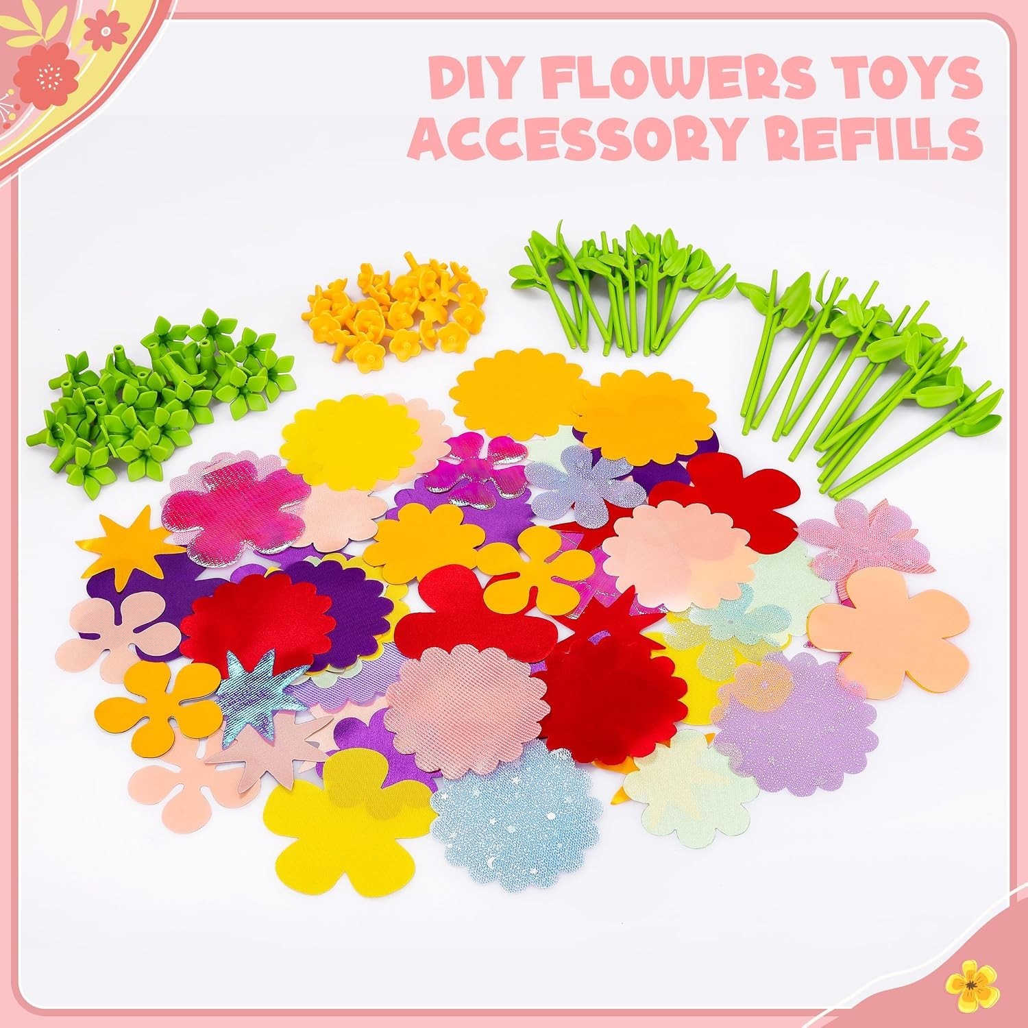 Engaging Flower Craft Kit for Kids – Develop Fine Motor Skills Creatively