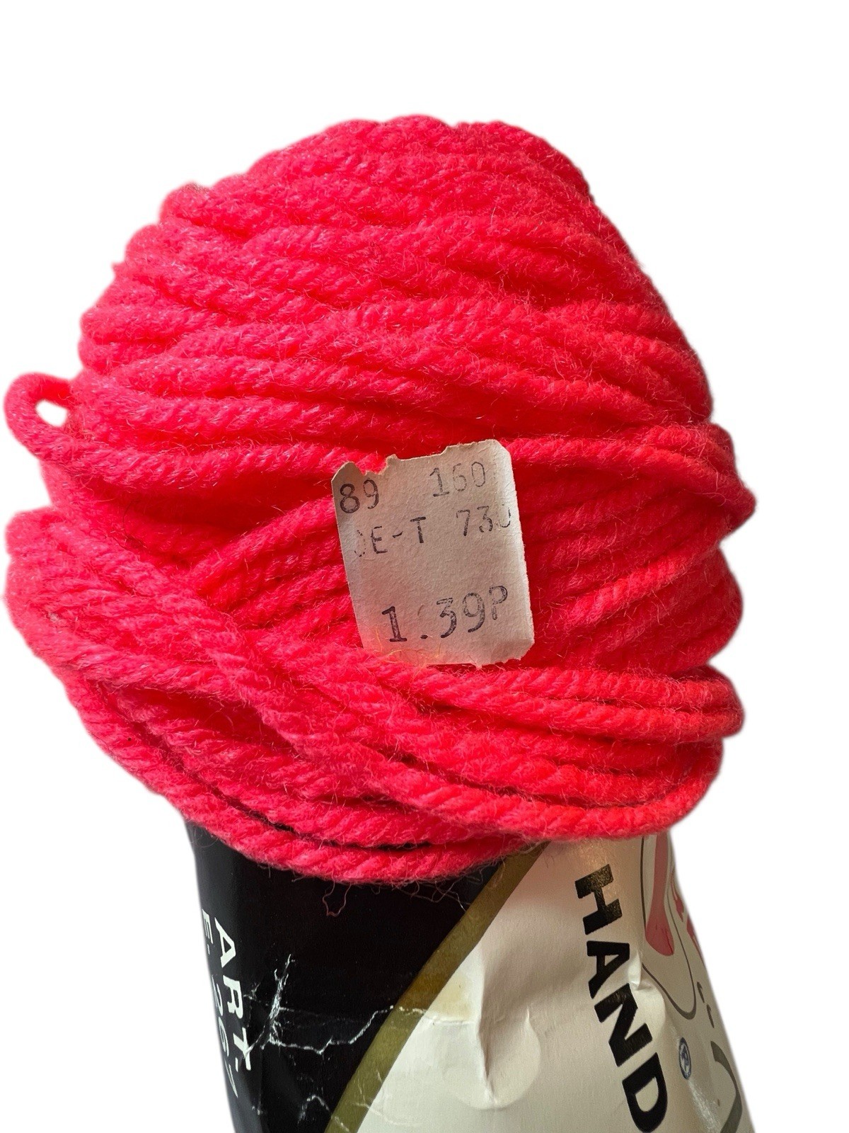 Vintage Red Heart Wintuk Orlon Acrylic Yarn – 1 Skein Color Melon #900