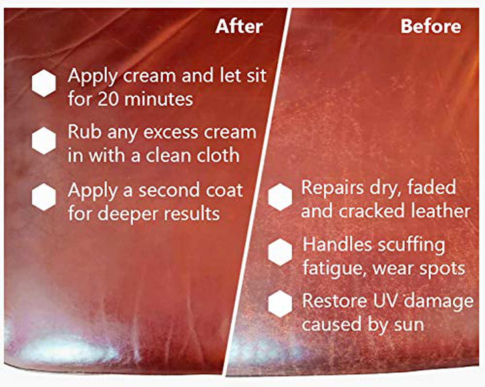 Skidmore’s Original Leather Cream | All Natural Non Toxic Formula, 16 Ounces
