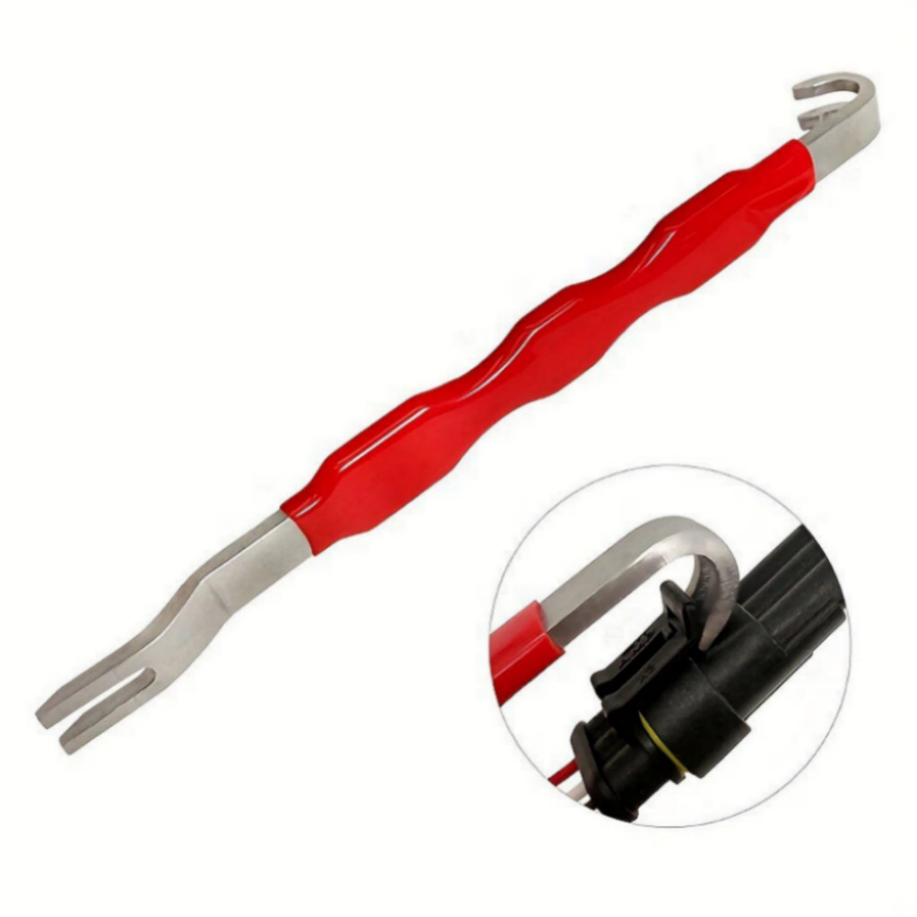 2 PCS Automotive Electrical Terminal Connector Separator Removal Tool Remover+-/