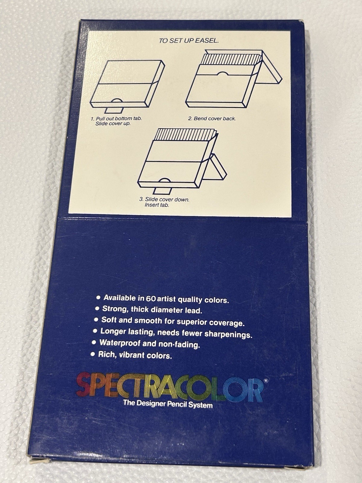 New Old Stock Faber-Castell SPECTRACOLOR 12-pc Color Pencil Set #1400-12 USA