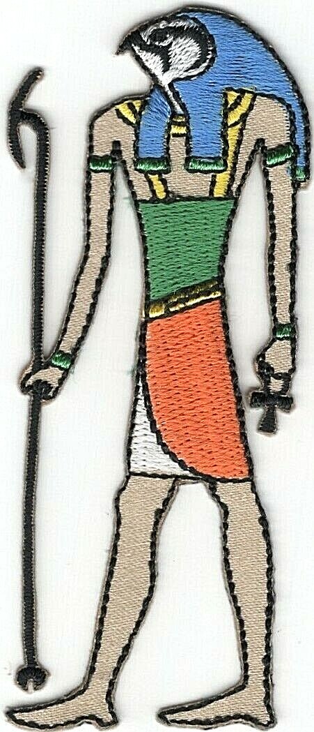 Egyptian Mythology God of Kingship Horus Embroidered Iron on Sew on patch