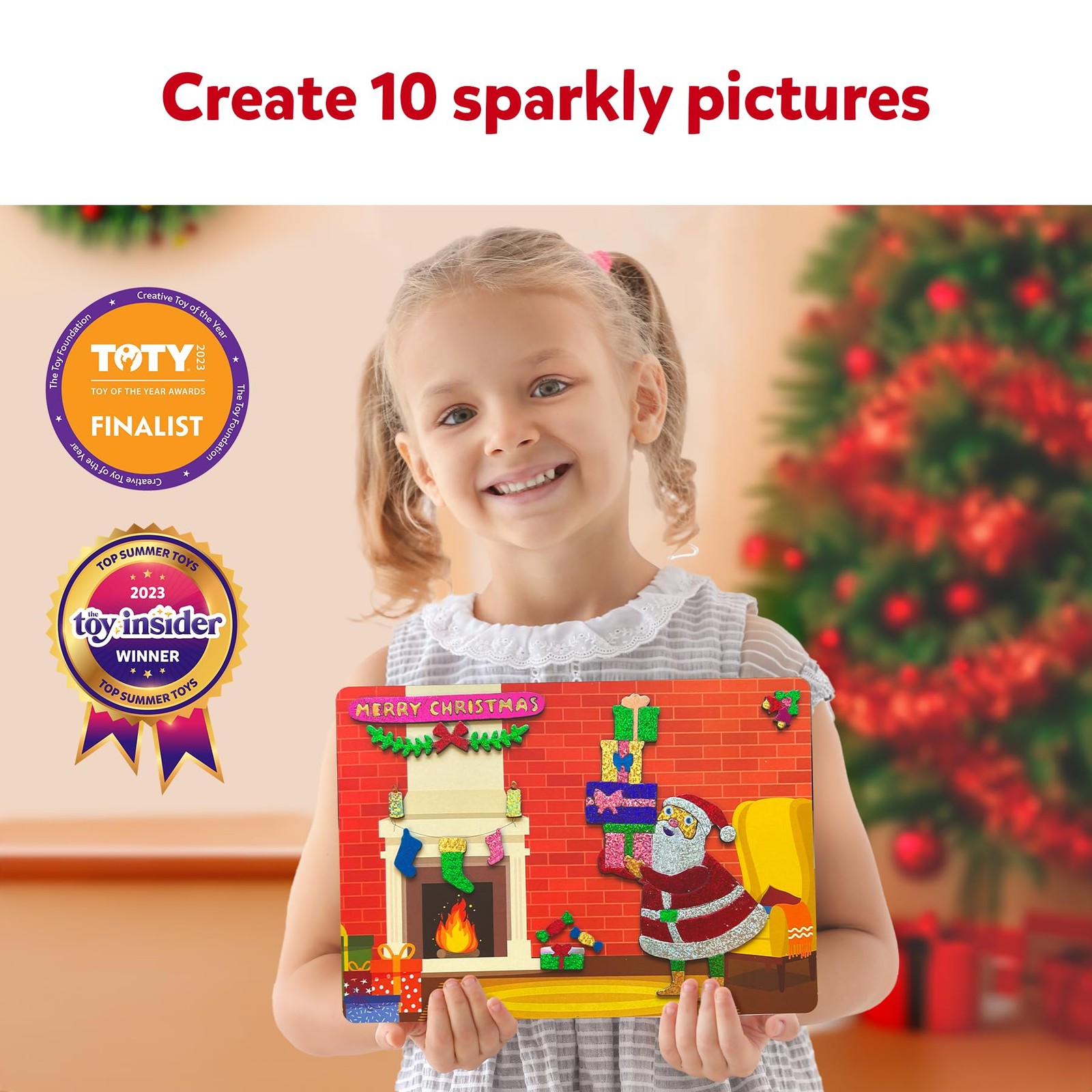 Foil Fun – Mess-Free Art & Craft Kit for Kids, DIY Creative Activity, Travel …
