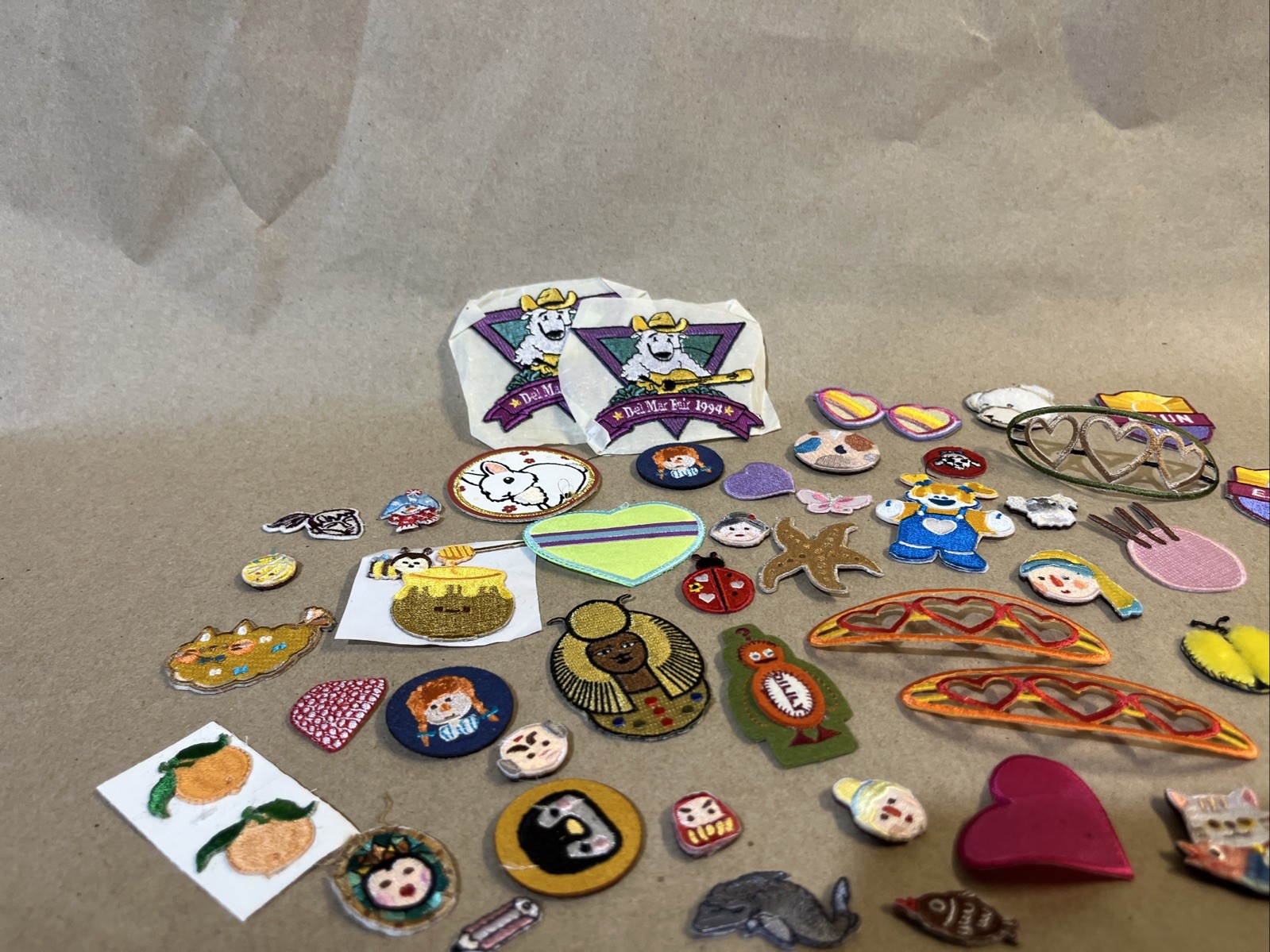 Lot of 20 – Various Kawaii Patterns Iron on Sew on Patches