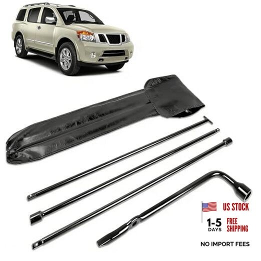 Spare Tire Tool Kit with Spare Tire Jack 2005-2019 Frontier Titan Pathfinder