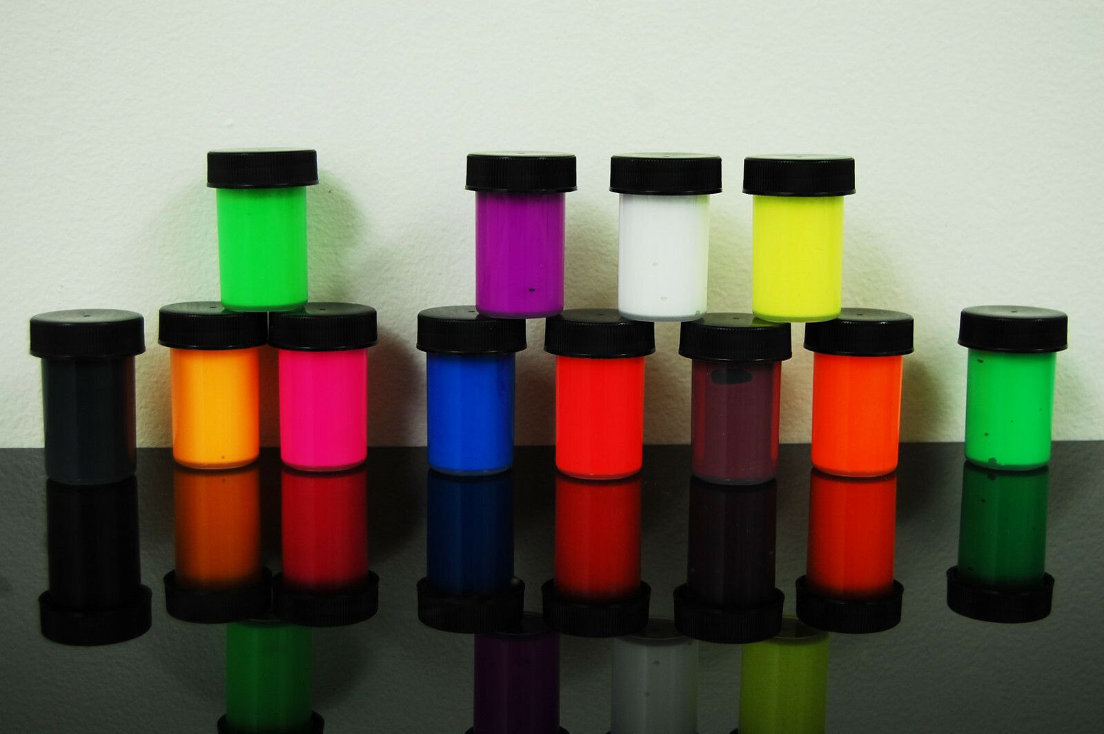 DirectGlow 3/4oz Bottle UV Blacklight Reactive Neon Bright Artist ACRYLIC Paint