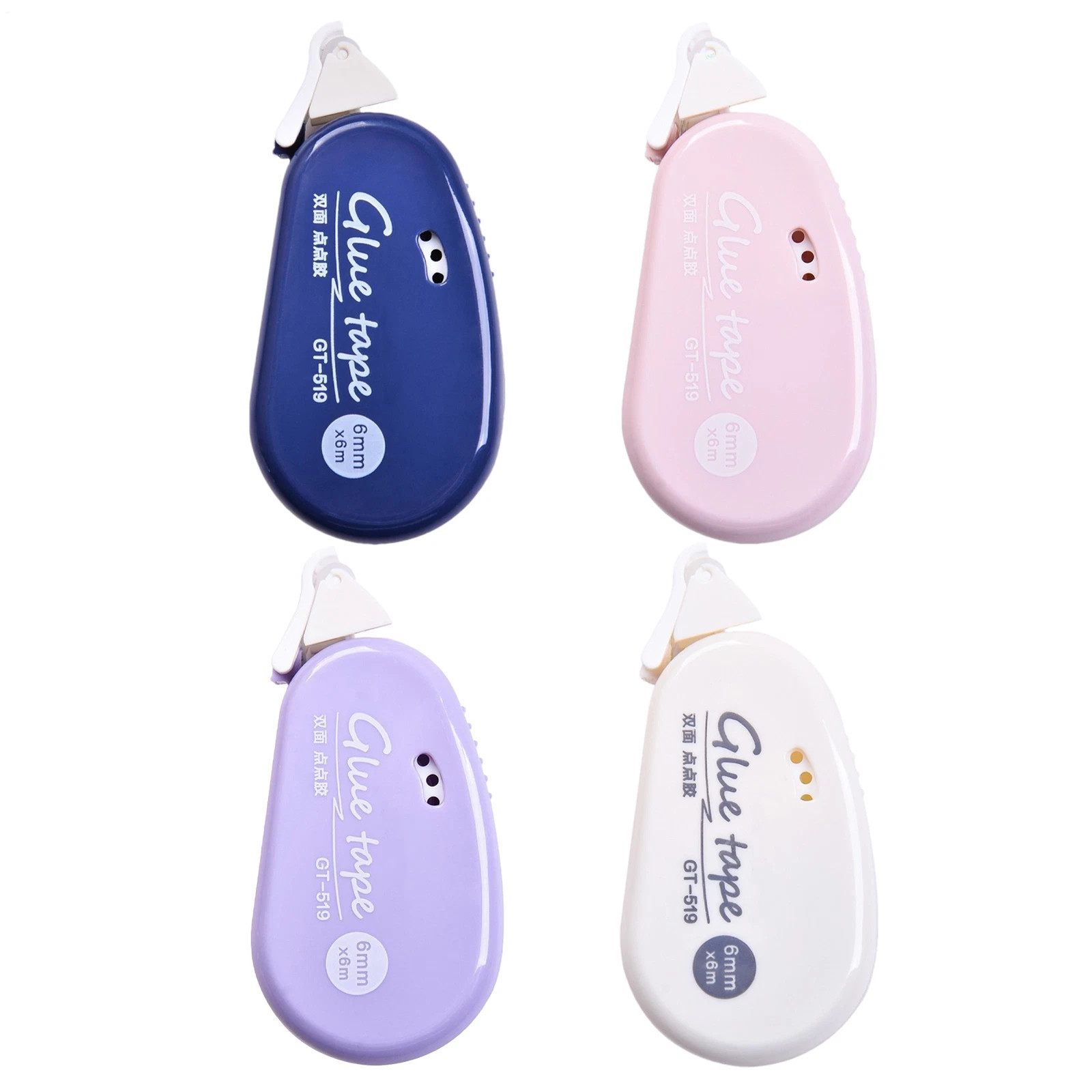 Double-Sided Dots Glue Roller Tape Permanent Scrapbooking Tape Runner