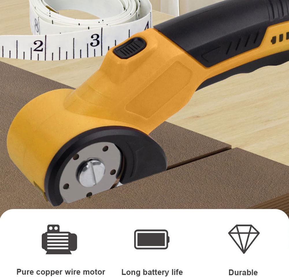 Cordless Electric Scissors, 4V Cardboard Cutter,Box Cutter Fabric Scissor Cutter