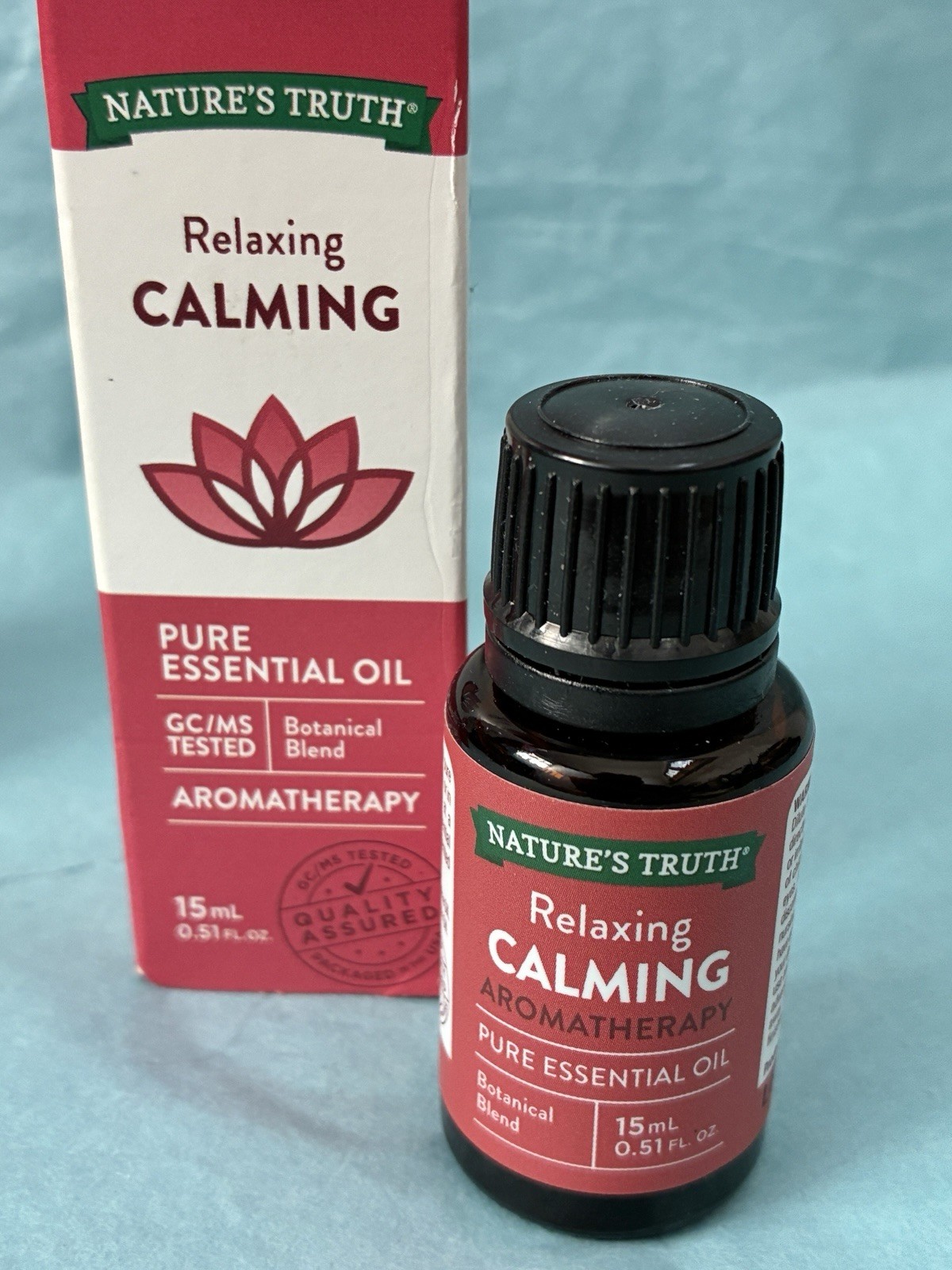 Nature’s Truth Aromatherapy Pure Essential Oil Happiness & Calming Lot of 2