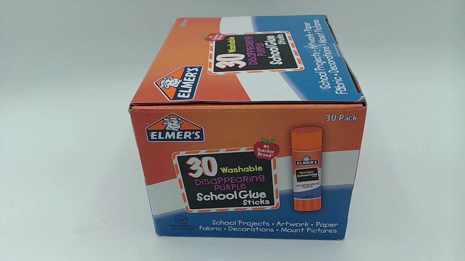 Elmer’s Clear School Glue Sticks, Washable, 7 Grams