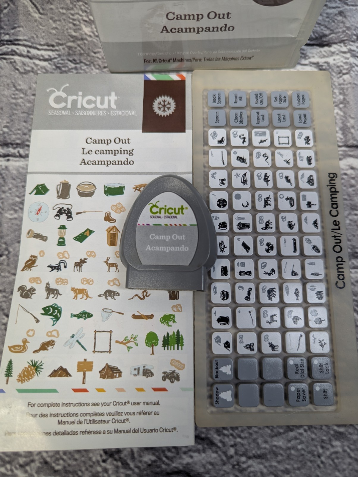 Cricut Camp Out Cartridge Link Status Unknown