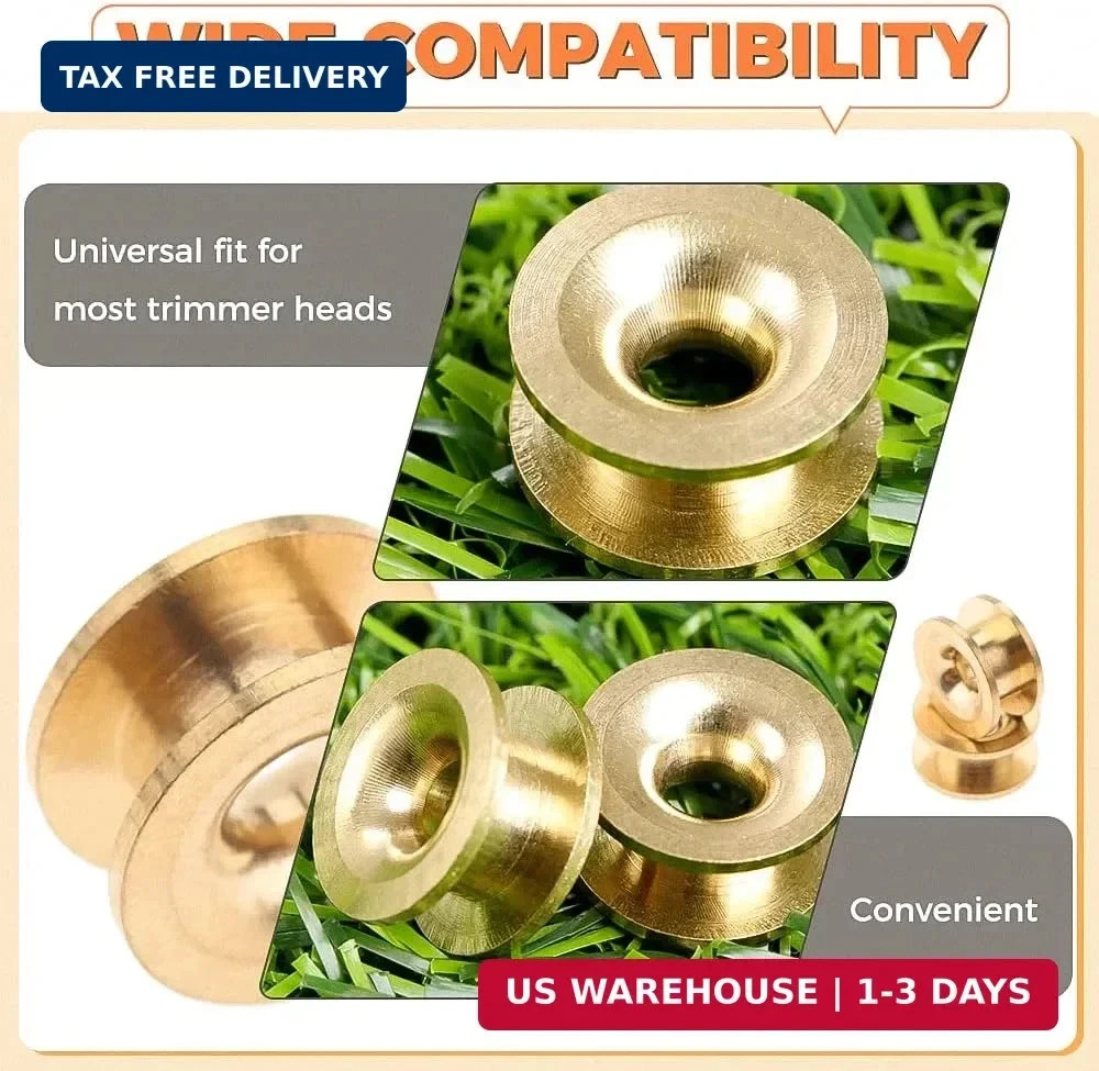 5Pcs Universal Grass Trimmer Head Eyelets for Troy-Bilt, Craftsman & More