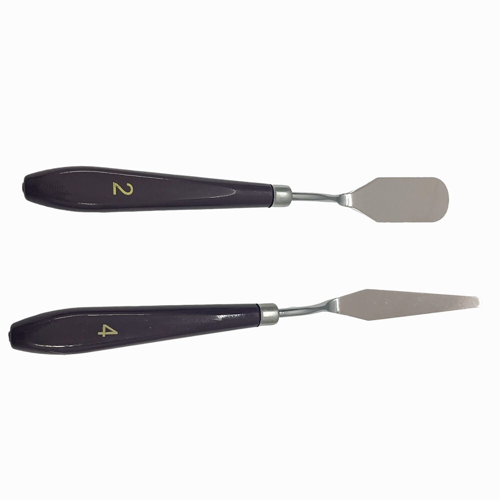 5 Pcs/Set Palette Oil Painting Ink Knife Painting Tools Paint Palette Scraper
