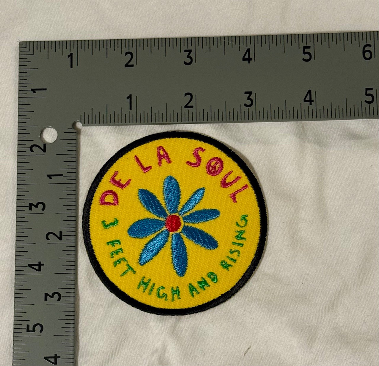 De La Soul Patch – 3 Feet High and Rising, Stakes Is High, 90s Boom Bap Hip Hop