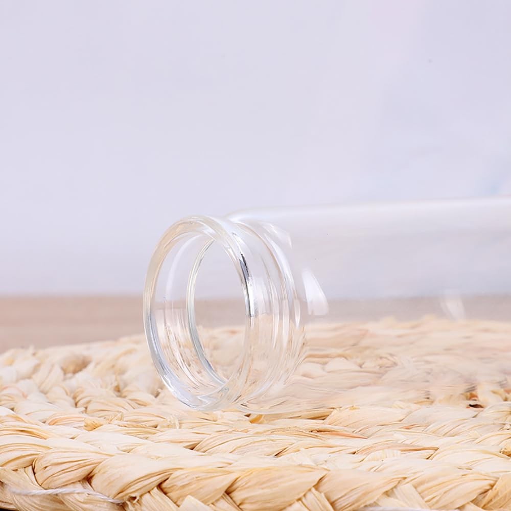 30ml Small Glass Bottles with Cork Stopper, Decorative Bottle Storage Jars