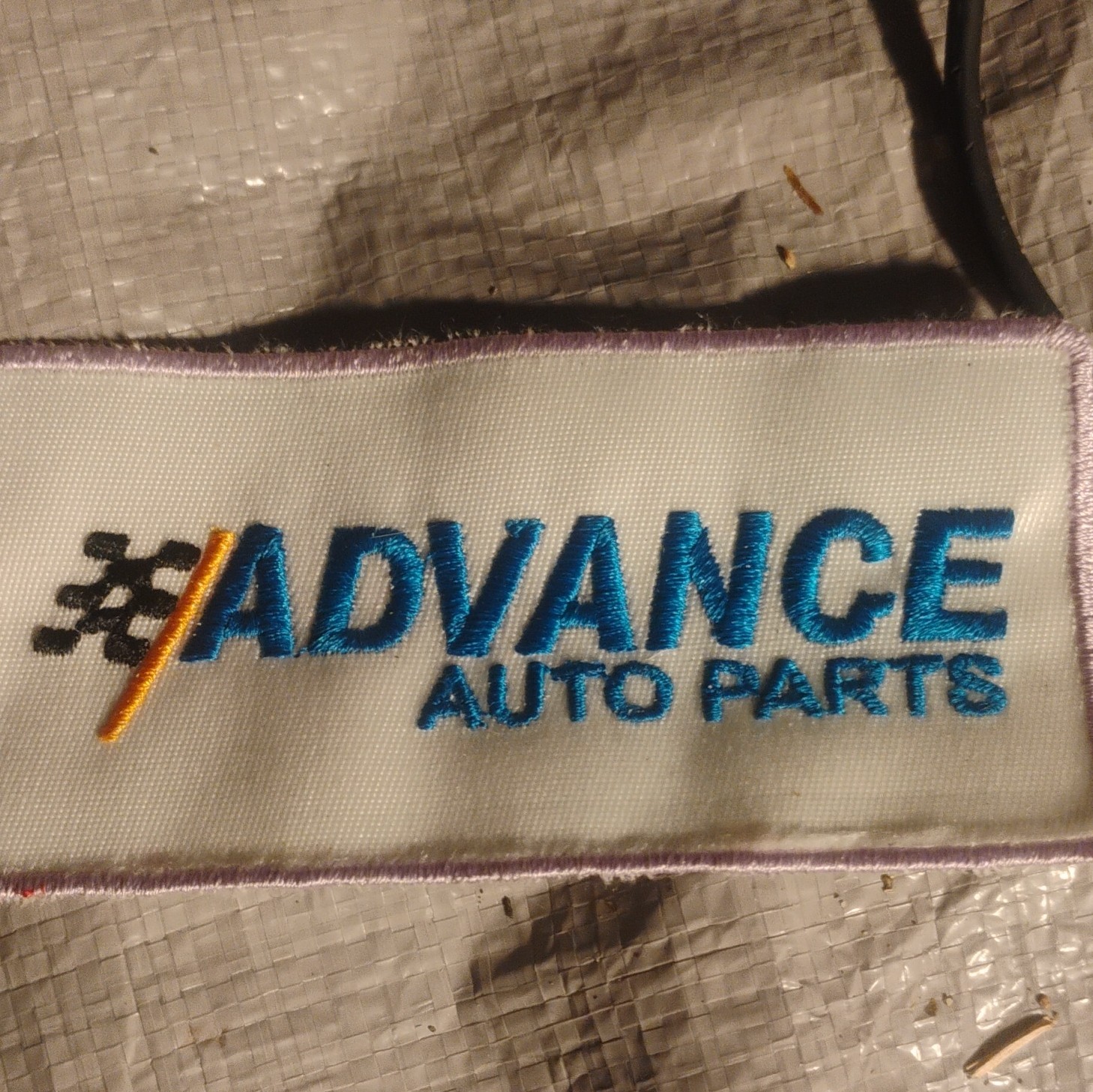 Advance Auto Parts Logo Embroidered Sew-On Patch, Single for Apparel & Crafts