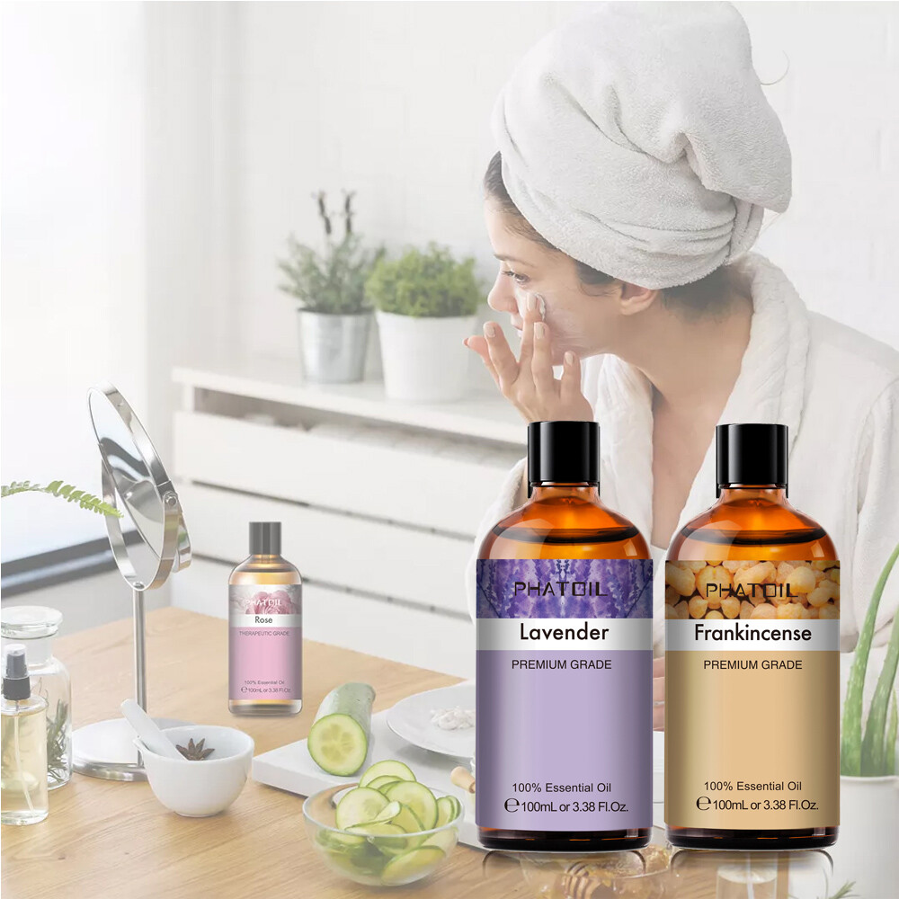100ml Essential Oil Pure & Natural Aromatherapy Diffuser Body Oils Lavender Oil