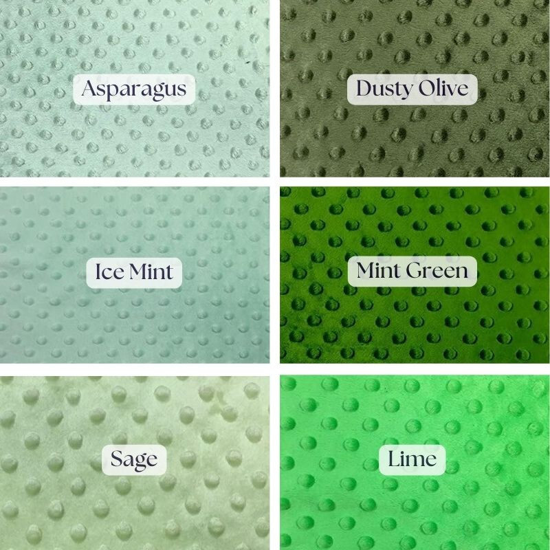 Snuggle Dots Minky 60 Inch- Fabric by The Yard