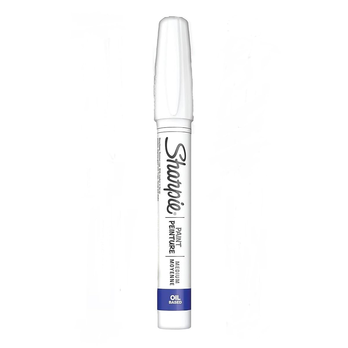 Sanford 35558 Sharpie Oil-Based Paint Marker, 1 Count (Pack of 1), White
