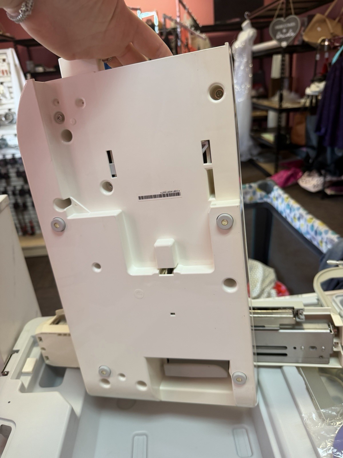 Baby Lock Embroidery Unit Attachment w Carry Case & Multiple Hooks