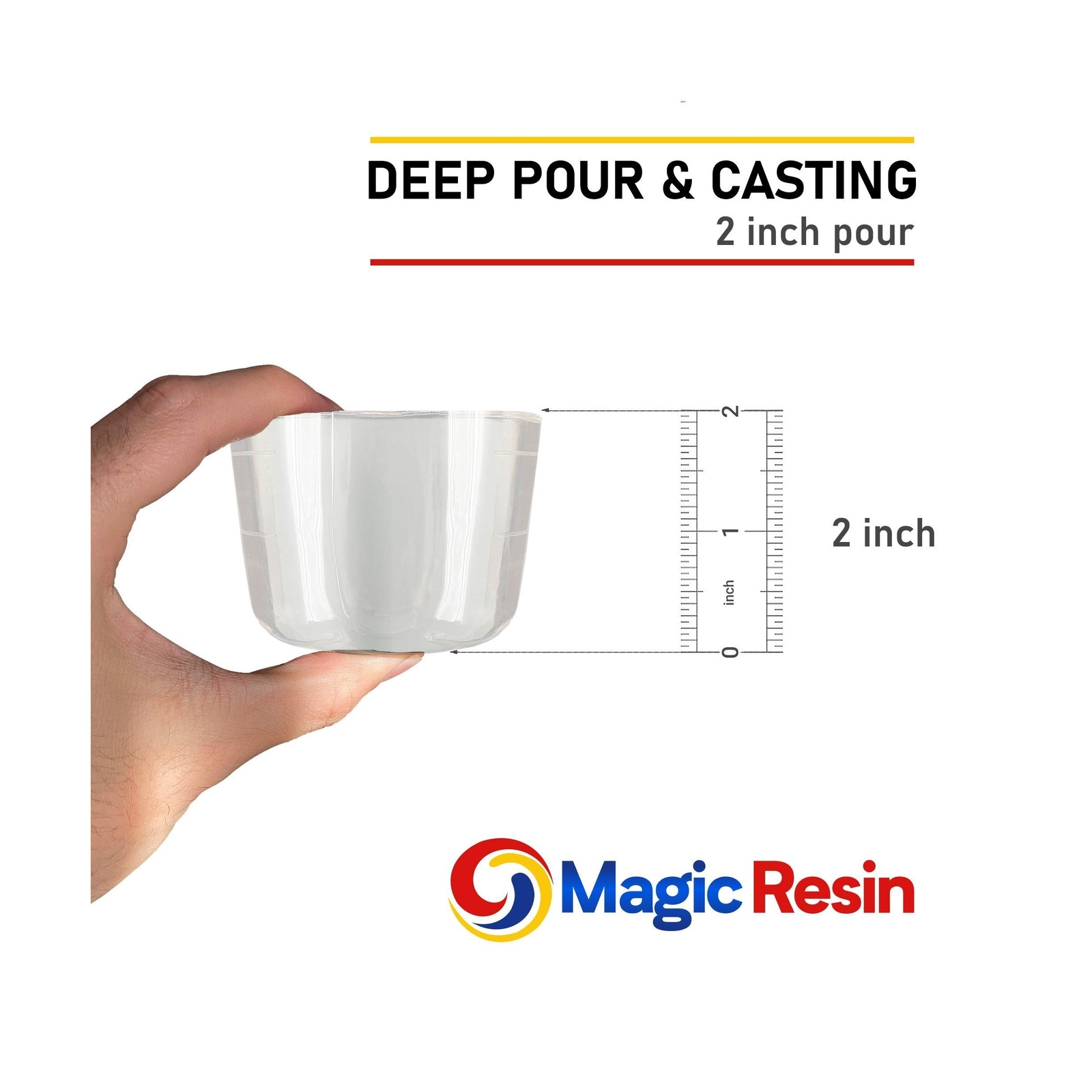Deep Pour Epoxy Resin for River Table | 3 Gallon (11.4 L) | 2” Deep Pour & C…