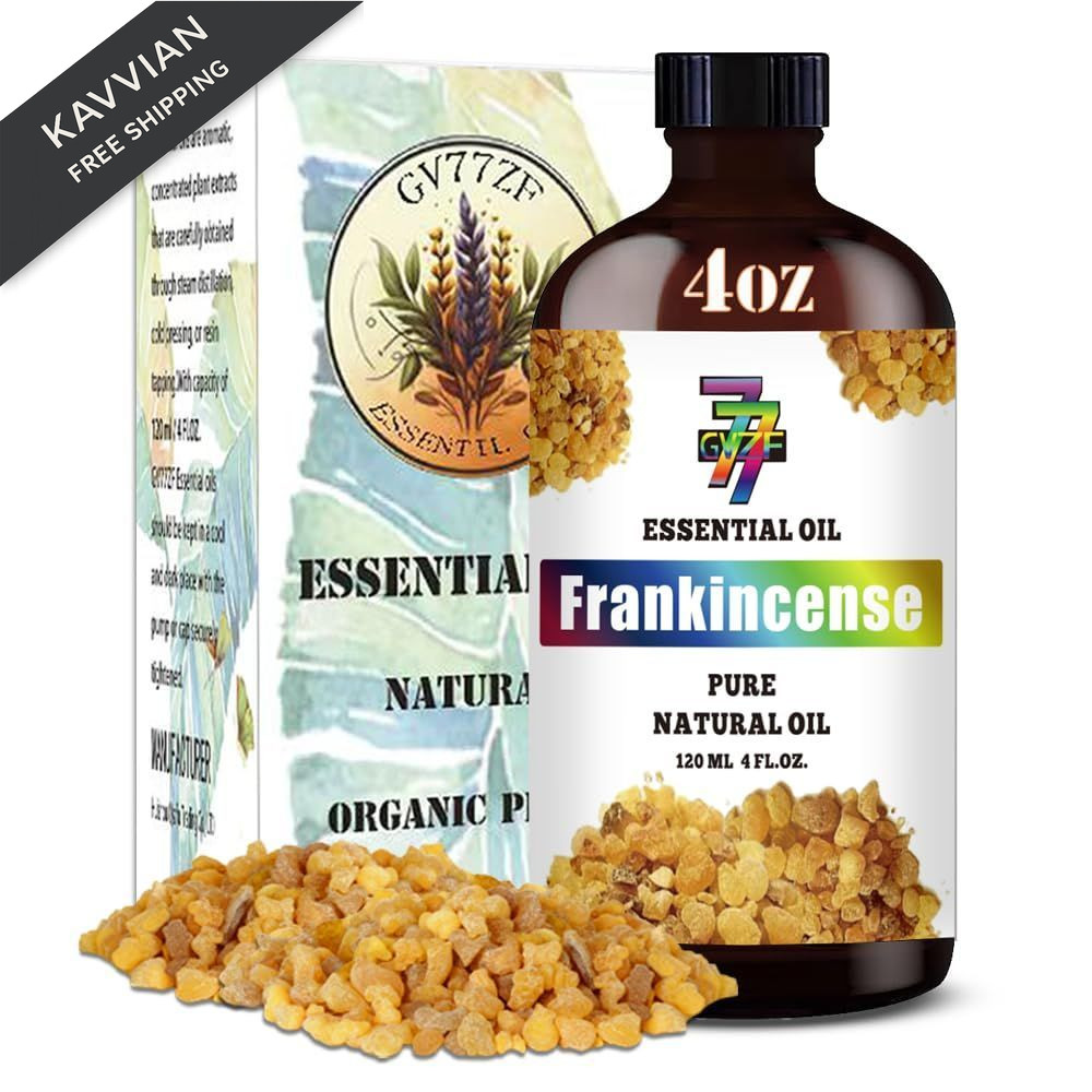 Frankincense Essential Oil, 4 Fl Oz (Pack of 1), Frankincense120ml