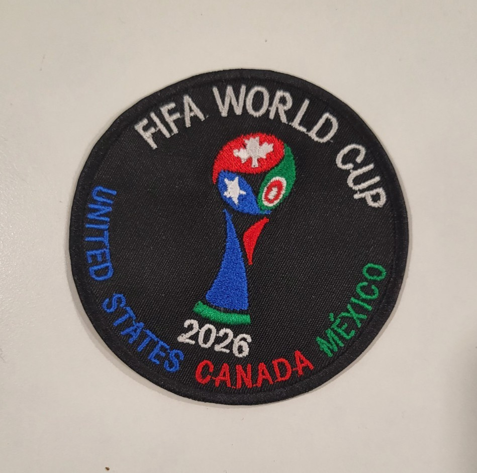 EMBROIDERED FIFA WORLD CUP 2026 PATCH (Please Read Ad)
