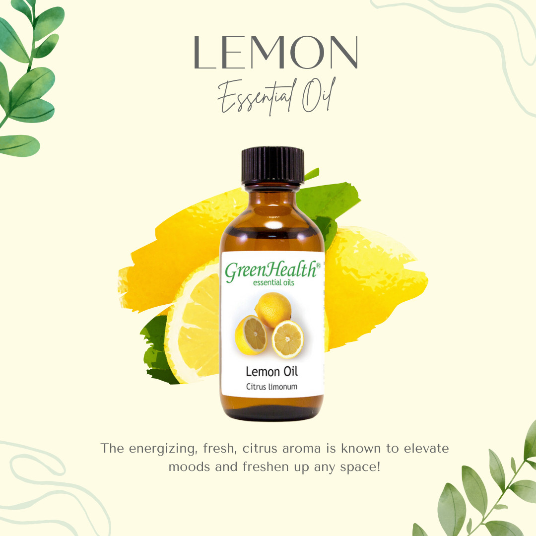 Bulk 16 fl oz Lemon Essential Oil (100% Pure & Natural) in Aluminum Bottle