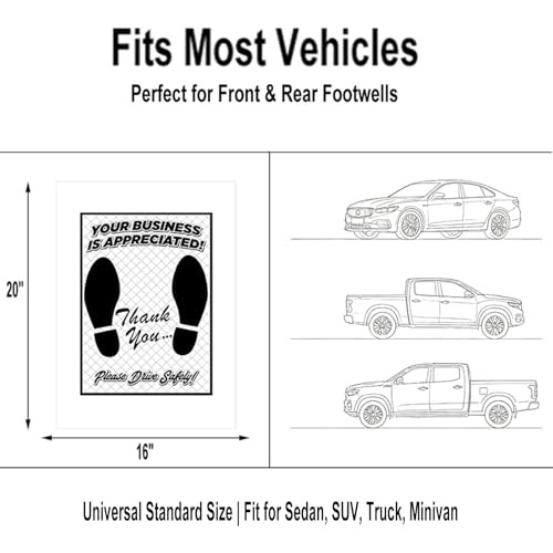 White Car Paper Floor Mats : Disposable Floor Cars Auto Vehicles Automotive 1