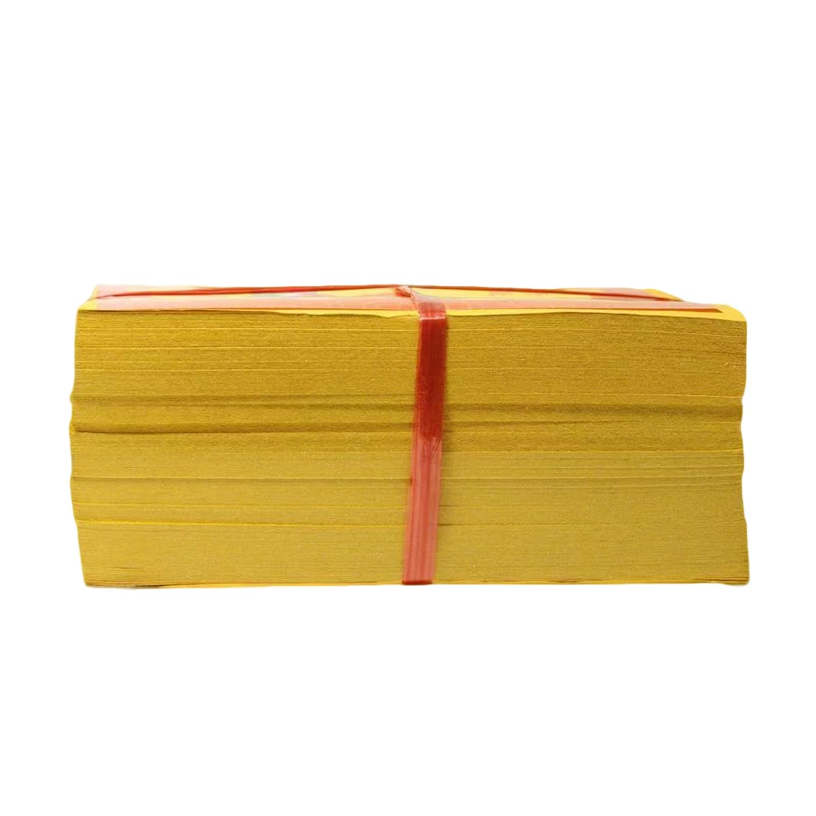 500 PCS Joss Paper Full Gold Foil Ancestor Money Burn Hell Bank Notes Paper