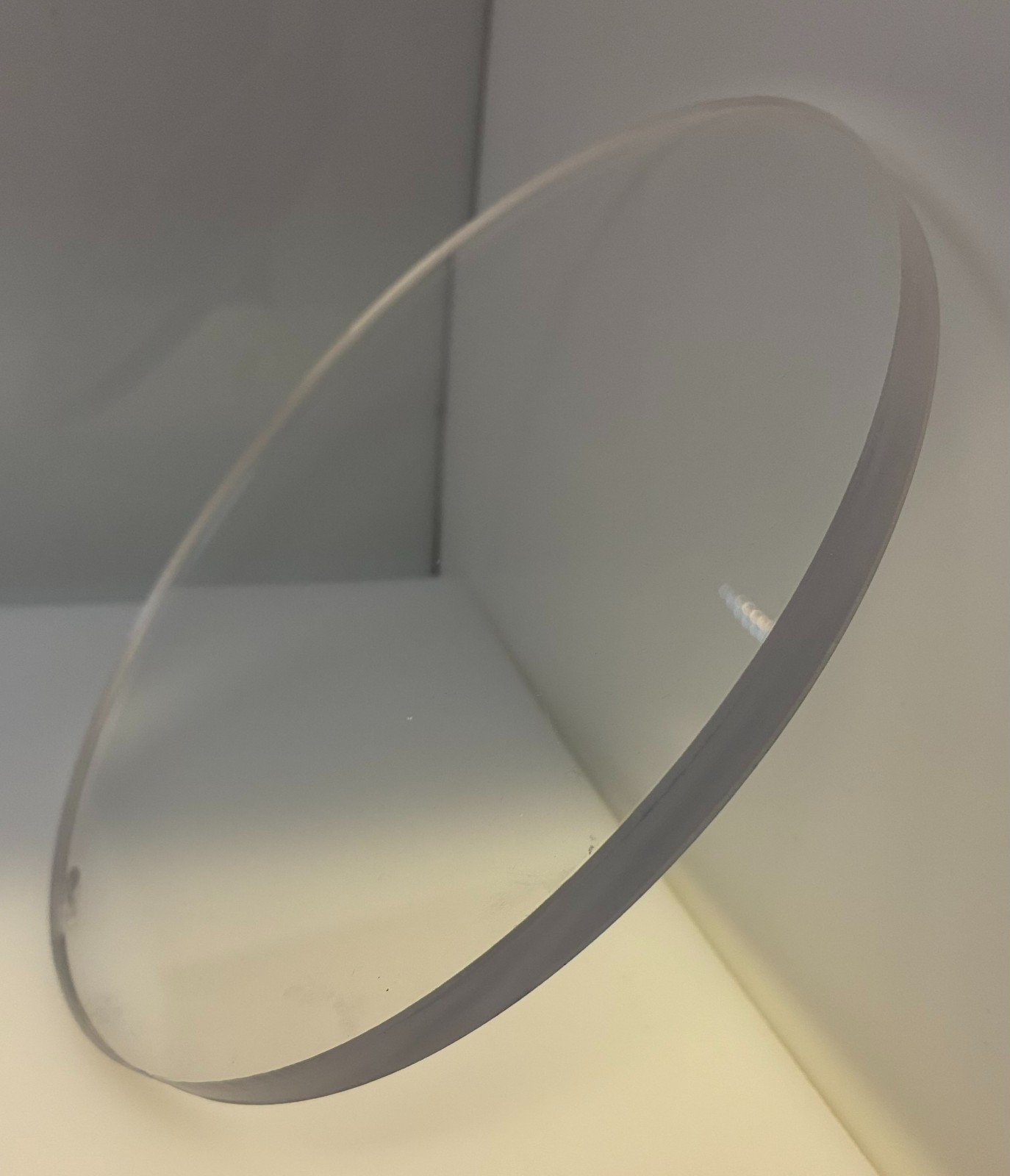CLEAR Acrylic Plexiglass 1/8″ Plastic Sheet Circle **YOU PICK DIAMETER**