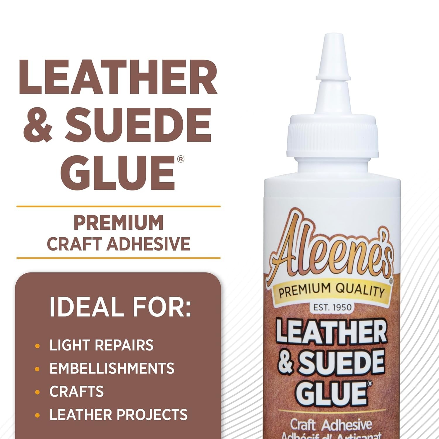 Aleene’s15594 Leather & Suede Glue 4oz