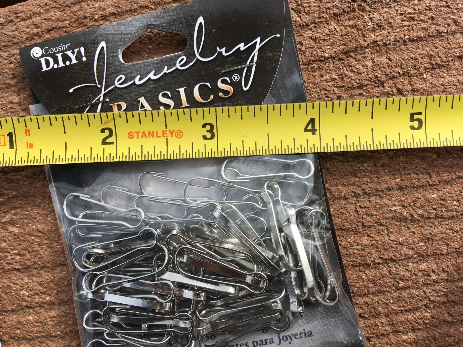 100 Small Metal J Hook Spring Clips – Less than 1 Inch long – Hard to Find!