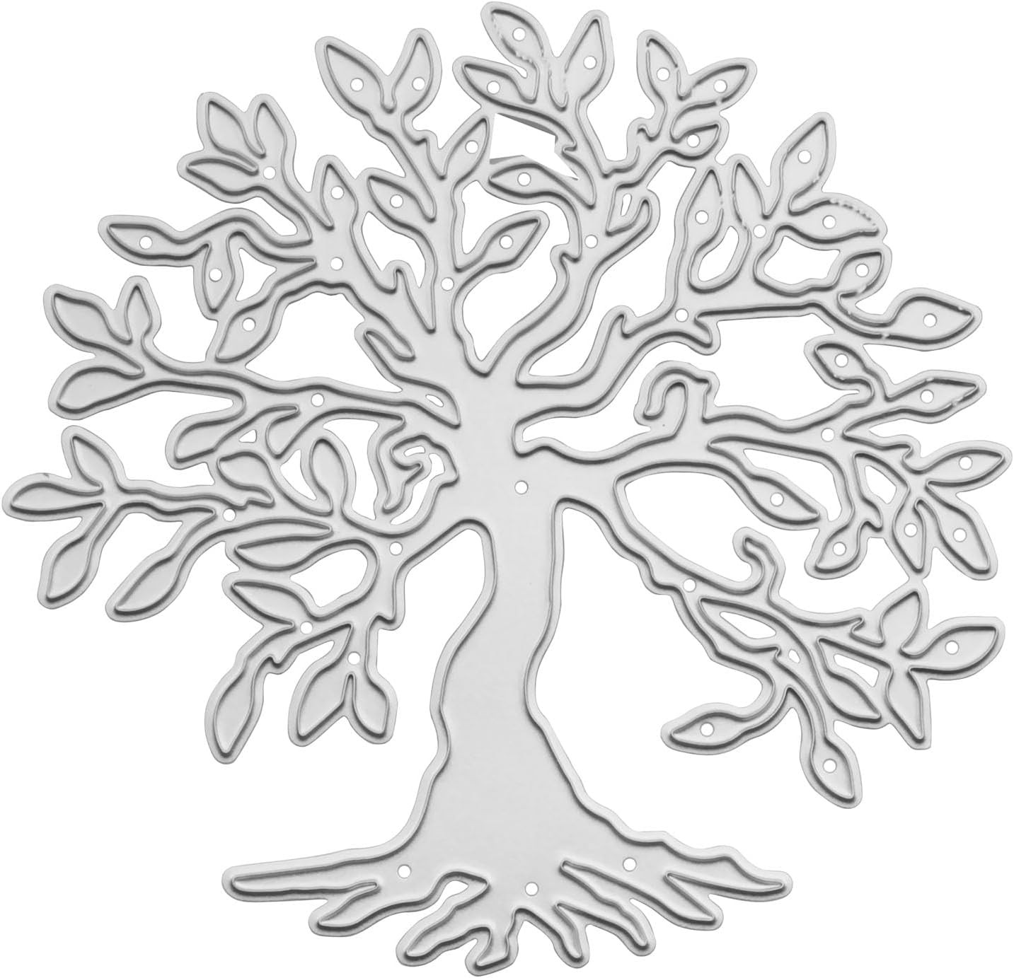 10.2 * 10.1Cm Big Tree DIY Carbon Steel Embossing Cutting Die Metal Carbon Steel