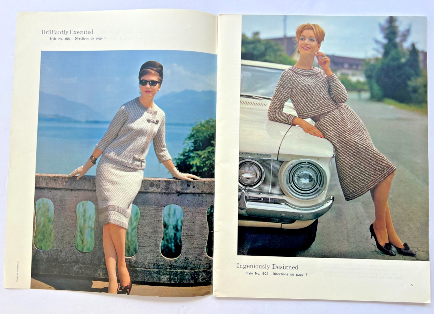 1963 Spinnerin Yarn Instructional Vintage Magazine #165