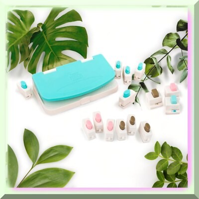 15-Piece Punch Board Planner Crafting Set