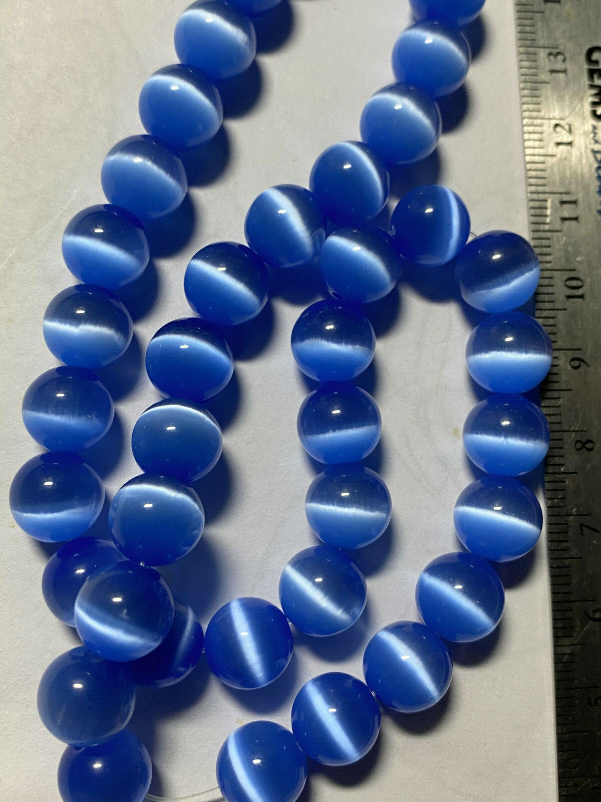 Fiber Optic Cats Eye Beads ****U PICK*** Fiber Optic Cats Eye Beads